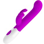 PRETTY LOVE - VIBRATORE CENTAUR CONIGLIO 30 MODALITÃ DI VIBRAZIONE VIOLA